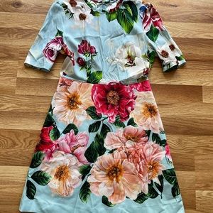 Mint floral dress new